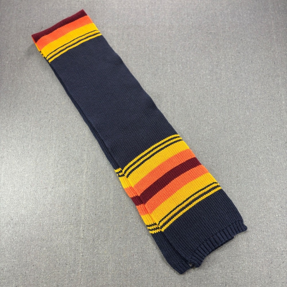 Pendleton Grand Canyon National Park Series Scarf Navy Blue Orange Yellow Stripe